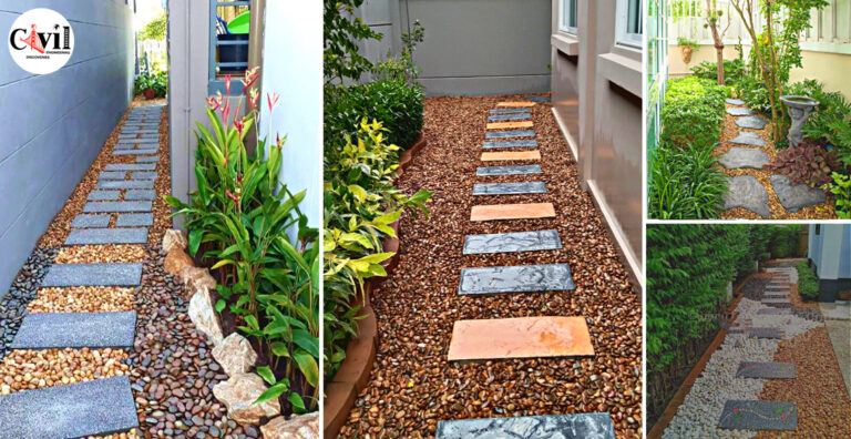 12 Eye Catching Paver Steps Against House?